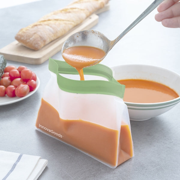 Set of 6 Reusable Food Bags