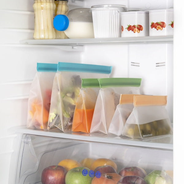 Set of 6 Reusable Food Bags