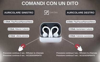 EMYTAN® Bluetooth headphones